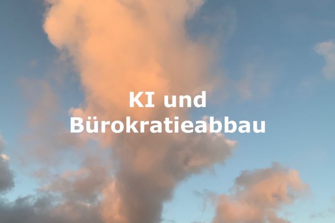 SF212 KI und Bürokratieabbau