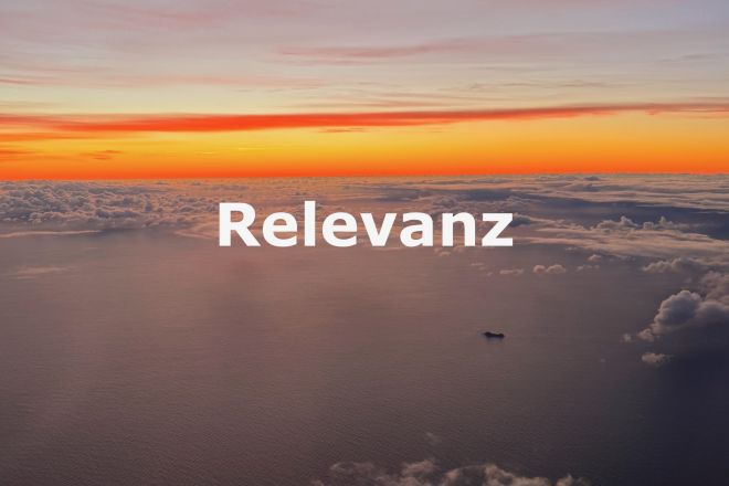 SF210 Relevanz erkennen