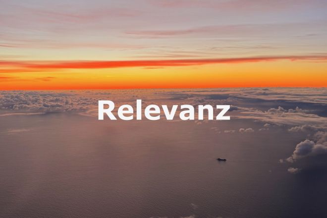 SF210 Relevanz erkennen